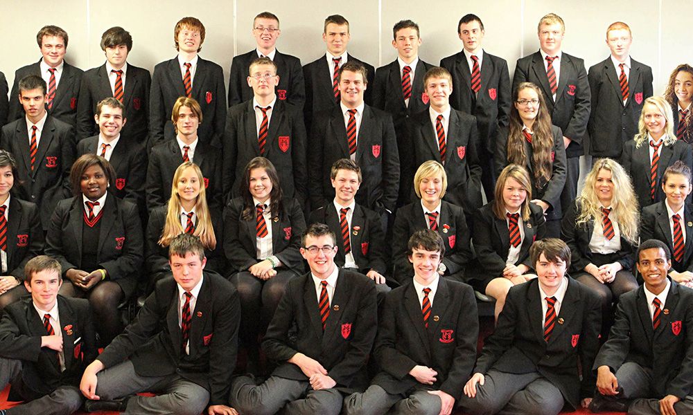 private High School in Monaghan - High School studenten