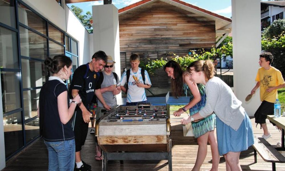 French host family in France - sharing good moments together