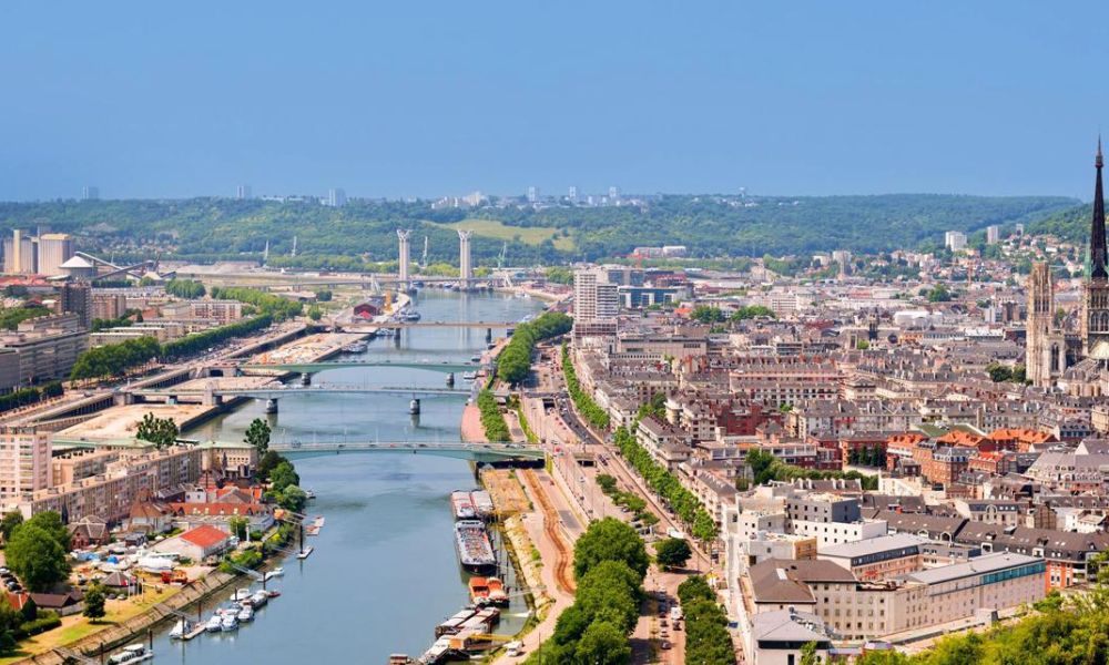 Franse taalcursus in Normandië - de stad Rouen