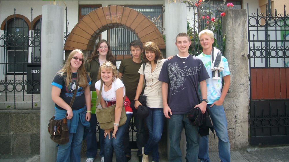 High school exchange program in Ecuador