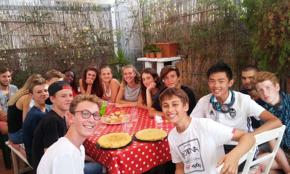 Spaanse zomerkamp voor jongeren in Valencia - kookworkshop