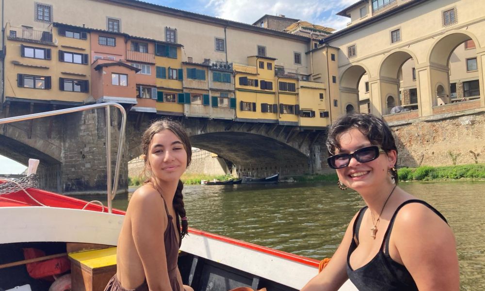Italiaanse cursussen voor jongeren in Florence - middagactiviteit boottocht