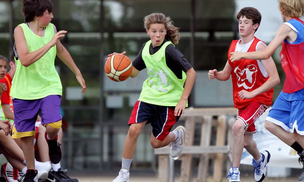 Basketball training camp in France - 