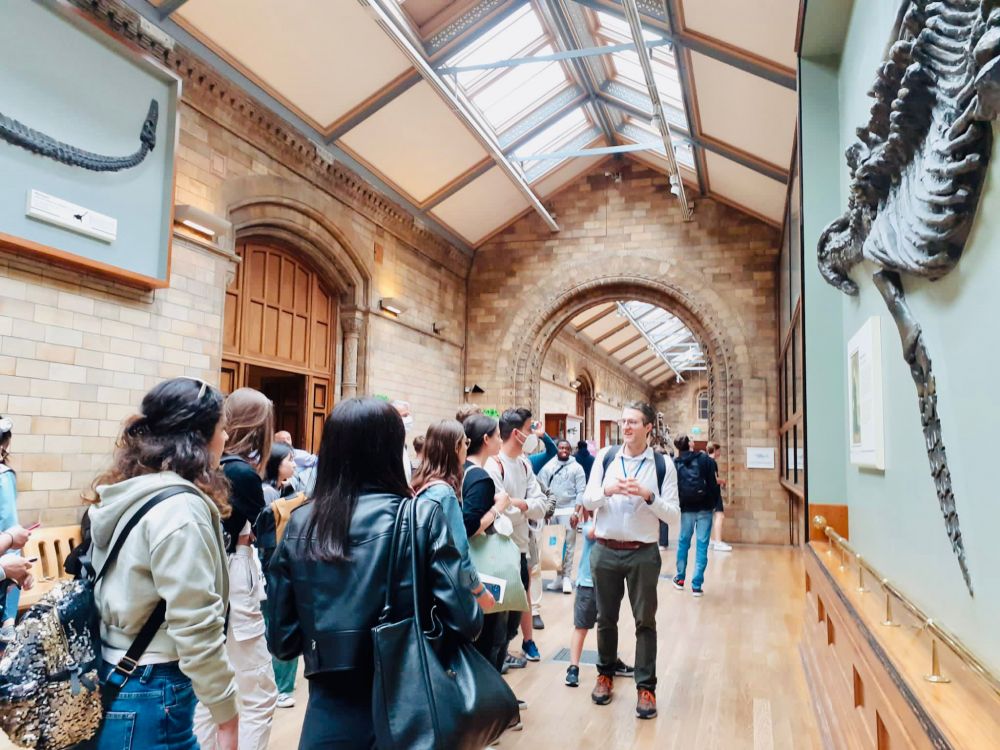 summer camp in London - Realia method at british Museum