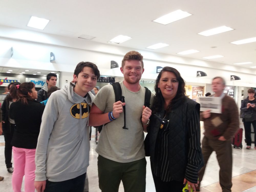 high school study abroad in Mexico - student arrival