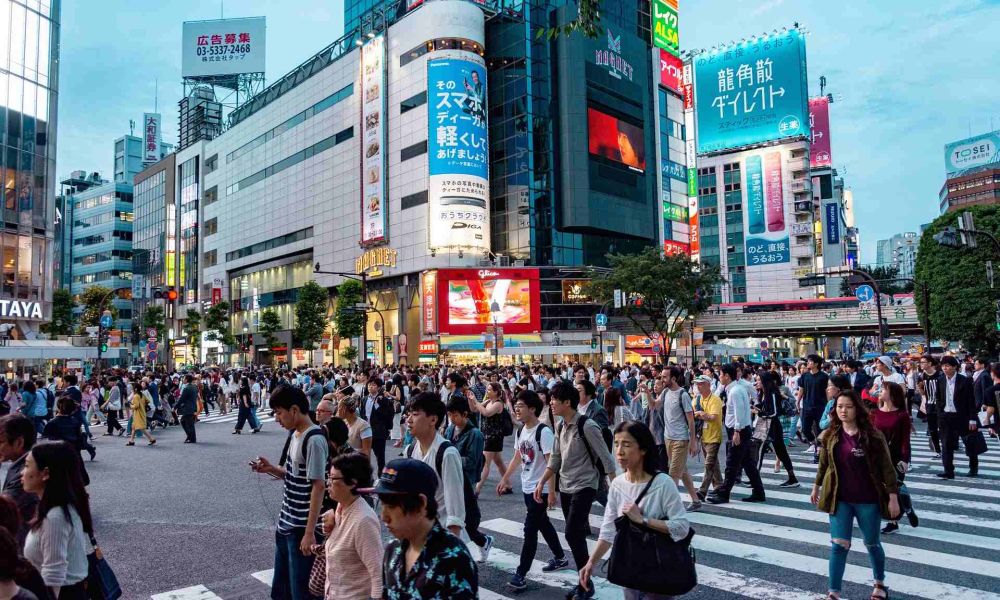 Privélessen Japans in Japan - straten van Tokio