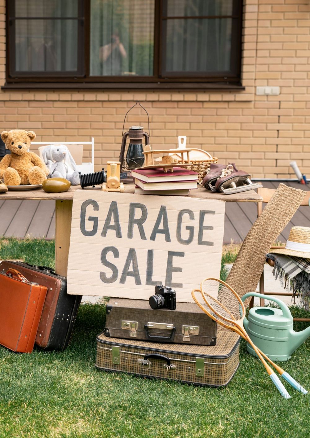 Garage sale and study abroad