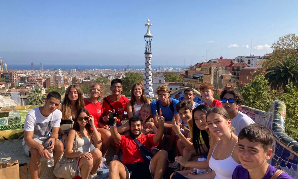 Zomerkamp voor jongeren in Barcelona