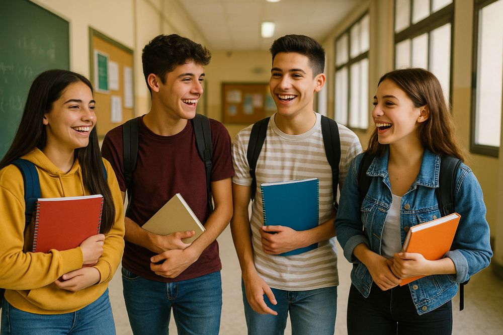 Transition year in Spain - Irish TY students in a Spanish high school
