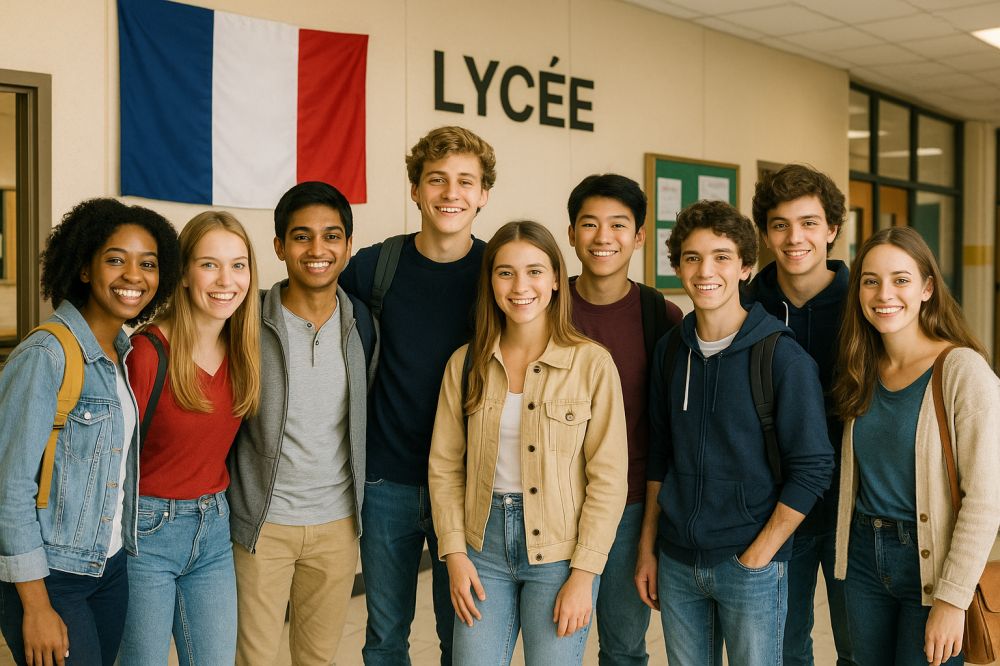 Ano de transição na França - Estudantes irlandeses em uma escola secundária francesa