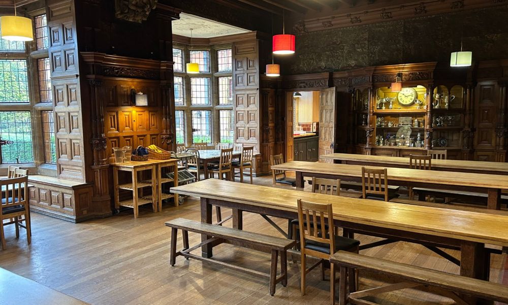 English summer language camp London  -  Dining hall