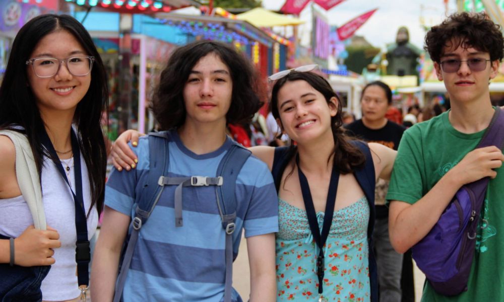 Colônia de férias em Francês em Paris - explorando Paris