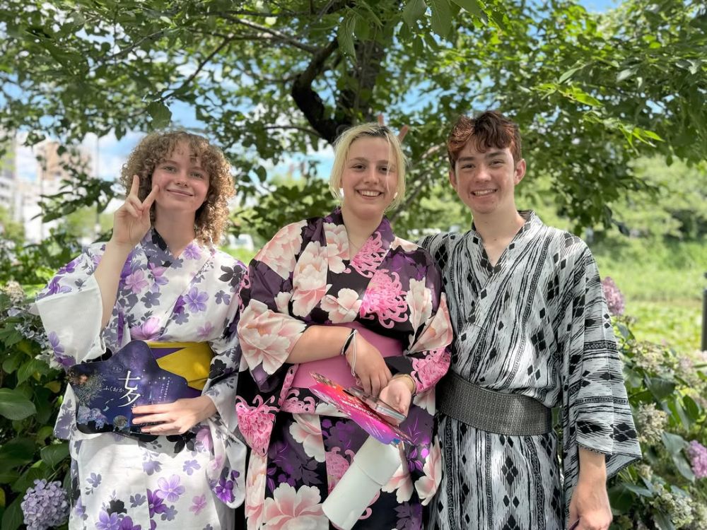 Summer camp in Japan