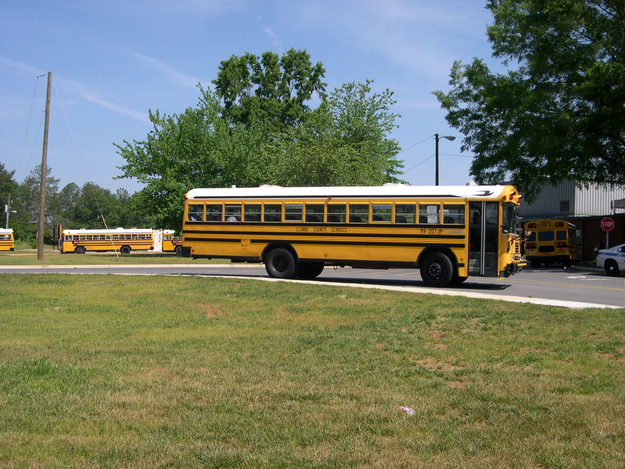 Student exchange in the USA - school bus in the USA