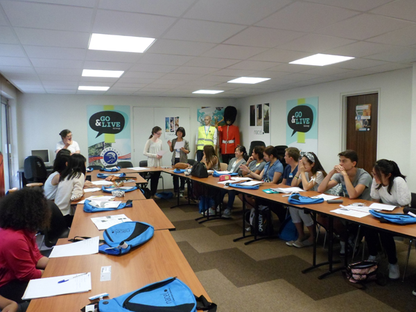 Language school in France - classroom