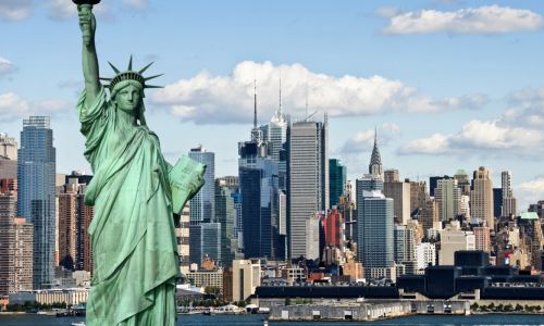 Inmersión en familia Estados Unidos - Cursos privados de inglés en EE.UU. - Vista de Manhattan