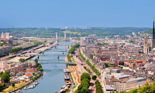 French courses in Normandy - the city of Rouen