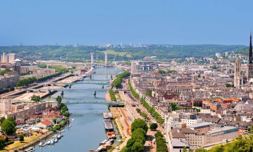 Escuela de Idioma Francia - Cursos de francés en Normandía - la ciudad de Ruan