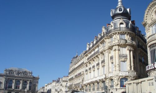French courses in Montpellier - visiting the city center