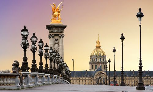 Language School France - French school in Paris - sunset