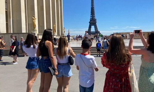 Teen summer camp in Paris Teen Summer Camp in Paris - Eiffel tower