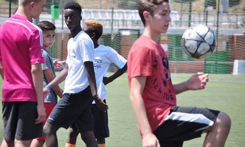Spanish Soccer summer camp in Spain - Soccer practice