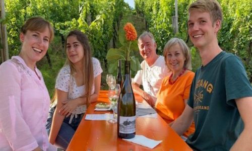Summer homestay Immersion in Germany - dinner with the host family