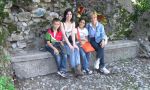 Homestay immersion in Italy - student with host family