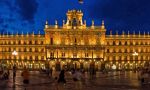 student Exchange in Spain - Plaza Mayor in Madrid at Night