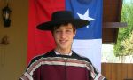 High School Exchange in Chile - Exchange Student with Chilean Traditional Costume