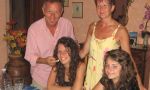high school exchange in italy - American student with italian host family