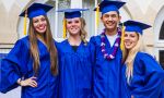 International boarding school in Paris - Seniors during their graduation day 