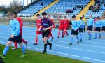 high school exchange in cork - Students in Cork Ireland ready for a football match