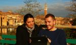 Private Italian classes in Italy - students enjoying some free time in the city