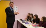 7 Day boarding school in France - teacher in classroom