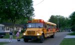 Homestay immersion in the USA - school bus