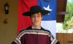 Immersion in Chile - students dressed up with traditional clothes