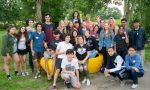 High School exchange in the Netherlands - group of exchange students