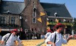 Intercambio escolar en Holanda - mercado de quesos