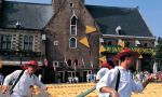 High School exchange in the Netherlands - cheese market