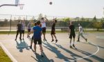 Summer homestay inmersion - playing sports with French friends