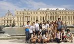 French School in Paris - students in Versailles