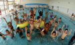 Campamento de verano de natación en Francia - foto de grupo