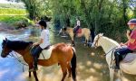 Campamento de verano de equitación - paseo exterior