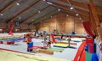 Campamento de verano de gimnasia en Francia - instalación de entrenamiento