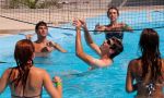 French Junior courses at the French Riviera - swimming pool