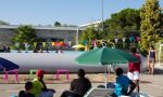 Teen summer camp in France - Inflatable swimming pool
