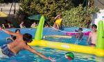 Inflatable swimming pool - Teen summer camp in France